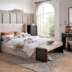 Rhodes Tall Chest 5 Drawer - Ebony