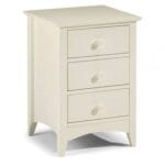 Cameo 3 Drawer Bedside