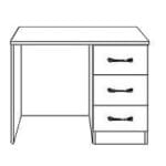 Trufflestone Single Dressing Table