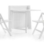 Helsinki White Dining Set