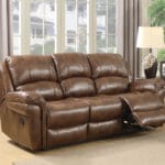 Farnham Leather Air 3 Seater Tan