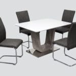 Castello 120cm Fixed Dining Table only