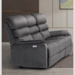 Savoy Electric 3 Seater in Grey
