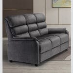 Savoy Fixed 3 Seater in Grey