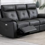 Milano Electric 3 Seater in Anthracite