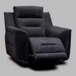 Branson Dark Grey Armchair Recliner