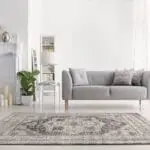 Florence Cream Dark Grey Rug
