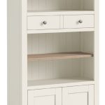 Modern Country Coconut White Display Unit