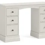 Bordeaux Cotton Double Pedestal Dressing Table