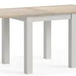 Modern Country Stone Grey Flip Top Table