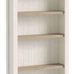 Modern Country Coconut White Large Bookcase - KD