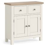 Modern Country Coconut White Small Sideboard