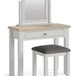 Modern Country Stone Grey Vanity Mirror
