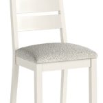 Modern Country Coconut White Dining Chair White Boucle