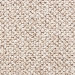 Close-up of beige loop-pile carpet fibers with a soft, plush texture.