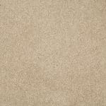 Close-up of a light beige carpet with looped pile fibers.